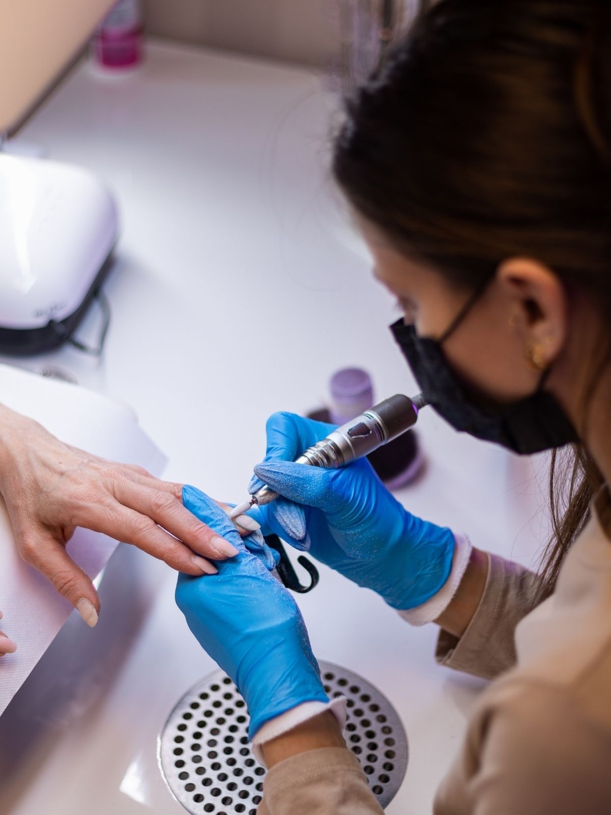 Hands-on nail technician training
